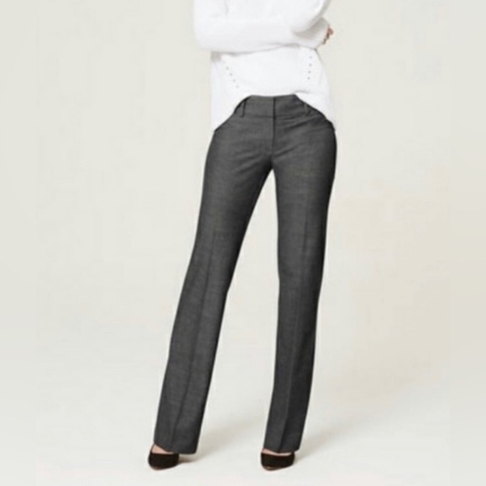 LOFT Gray Women's Trousers